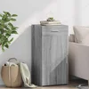 Komoda boja sivog hrasta sonome 45x42,5x93 cm konstruirano drvo