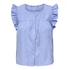 ONLY Bluza ONLAmanda modra/bela