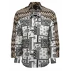 Radwa Srajca Viscos floral pattern 2pc svetlo rjava/off-bela