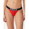 Calvin Klein Swimwear Spodnji del bikini KW0KW02857 Rdeča