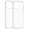 Transparent Color Ring MagSafe maska za iPhone 16 Pro – Bela