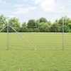 Zavareno žičano ograđivanje s bodljama 50 x 1,4 m Srebrna Mreža