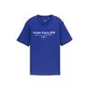 TOM TAILOR Majica modra / bela