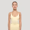 GymBeam Women‘s Luma Tank Top Butter Yellow