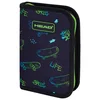 Pernica prazna 1zip 2preklopa AC1 Skate Lifestyle 24.Head 503024068 crno-zelena