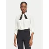Elisabetta Franchi Bluza CA-178-66E2-V320 Kremna Regular Fit