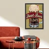 Wallity Uramljena slika Root Beer, 35x45 cm