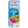 Becutan KIDS VITs Multi Omega 3 Sirup za decu, 250 ml