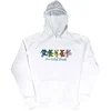The Grateful Dead Dancing Bears White XL Kapuco