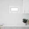 Prozor za podrum RISOR 60 x 40 cm PVC i staklo Bijela
