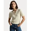 Polo Ralph Lauren Bluza 211B17746001 Kremna Regular Fit