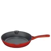 shumee litoželezna ponev, premer 20 cm, rdeča