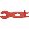 KNIPEX2 Komplet montažnog alata za solarne konektore MC4 115 mm 97 49 66 crveni