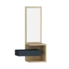 Hanah Home Ogledalo Stella, Braon