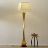 Schuller Valencia Talna svetilka z elegantnim zlatim dizajnom - Dnevna soba/jedilnica - Sodobni - zlata, bež, temno rjava - Kovina