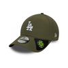 New-Era Mlb recycled midi 9forty losdod Zelena
