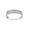 DIAMANT LETERNEL Prstan Eternity-Ring aus 375 Weißgold mit Zirkonia srebrna