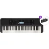 Yamaha PSR-E383 Cover SET Keyboard z dinamiko Black