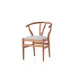Hanah Home Trpezarijska stolica Magma 4403, 57x78x58 cm, Svetlosiva
