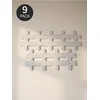 Sinsay - Set filcanih zidnih panela u obliku slagalice 9 pack - svetlo siva
