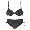 LASCANA Bikini  zlata / črna