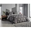 Krep posteljnina CROWN temno siva Dimenzije posteljnine: 70 x 90 cm | 140 x 200 cm