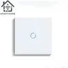 SmartHome Touch prekidač sa 1 tasterom, Naizmenični, Beli