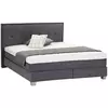 BOXSPRING KREVET 120/200 cm siva