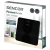 Telesna vaga Sencor SBS 2476BK/LCD/crna