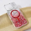 Maska Magsafe Glitter za iPhone 16 Pro Max 6.9 crvena