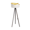 Stojeća lampa GALAXY 1xE27/60W/230V bela/wenge
