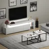 Hanah Home Set TV Komoda i klub sto Beli