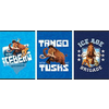Ice Age zvezek a4 brezčrtni, 54 listni, 80 gramov
