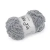 Pletena preja Fable Fur 100 g - (972) svetlo siva