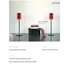 Lingke Set Bluetooth zvučnika Shanming T5, 2 komada, AUX, Crveni