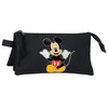 MICKEY CHEERFUL prazna pernica sa 3 pregrade - crna