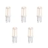 Komplet 5 zatemljivih LED žarnic G9 Opal 3W 250lm 3000K