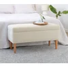 Atelier del Sofa Tabure Glend, 100x50x43cm, Krem
