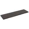 Vidaxl Mizna plošča rjav 180x50x(2-6)cm obdelana trdna hrastovina
