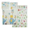 Northix Puzzle mat duo: sova/slon - dvostranska, brez BPA, s funkcijo za sledenje rasti