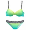 KangaROOS Bikini turkizna / meta