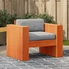 Vrtna sofa voštano smeđa 79 x 60 x 62 cm od masivne borovine