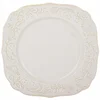 Porcelanski desertni krožnik Sarmatia, kvadratni krožnik za zajtrk, 19,5 cm