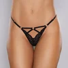 Allure Do Not Disturb Lace Thong Black