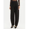 JACQUEMUS Hlače iz tkanine Le Pantalon Ovalo 24E241PA0791718 990 Črna Regular Fit
