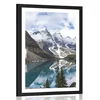 Plakat s paspartujem čudovita gorska pokrajina - 20x30 no frame