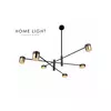 VESTA 510 luster led 28W 3000K mesing crna