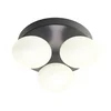 Redo 01-4308 - LED kupatilsko plafonsko svetlo OVUM 3xLED/5W/230V IP44 crno