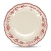 Bordo rdeč/slonokoščen porcelanast krožnik o 27 cm Cyril – S|P Collection