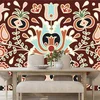 Tapeta ledeni ornament - 392x264